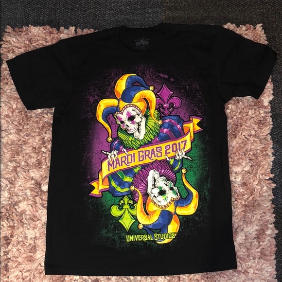 Mardi Gras Universal Studio Limited T Shirt Unisex - Picture 2 of 4